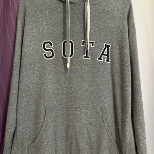 Gray Men's Hoodie